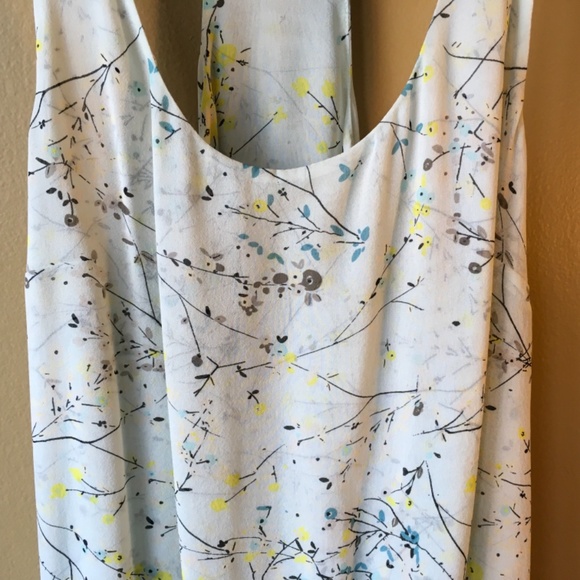 CLUB MONACO Silk Racerback Top - Picture 2 of 11